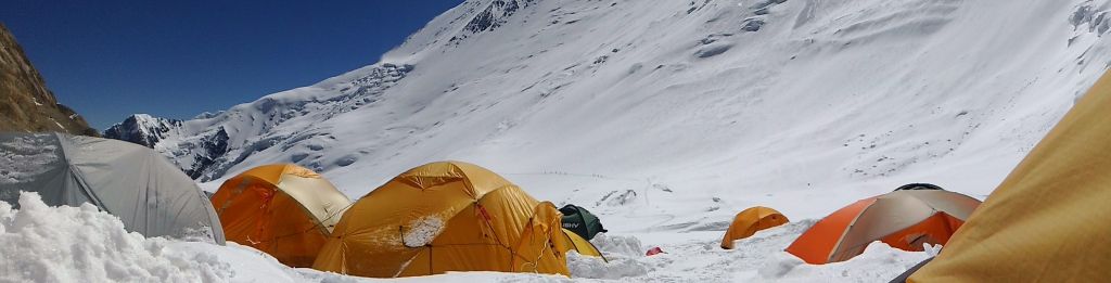 列寧峰，海拔7134公尺，海拔7134公尺--C1營地風景_118620