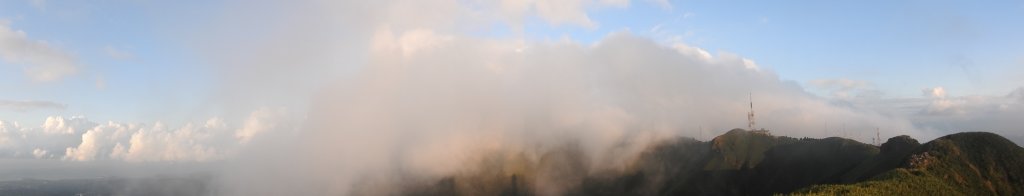 陽明山再見差強人意的雲瀑&觀音圈+夕陽_1471449