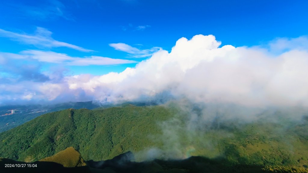 陽明山再見差強人意的 #雲瀑 #觀音圈 #霧虹 ？10/27_2636763