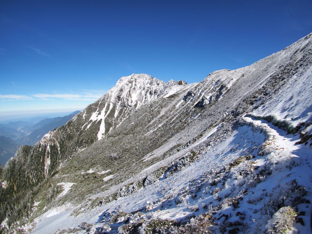 雪季 圓峰山屋 三叉峰_229824