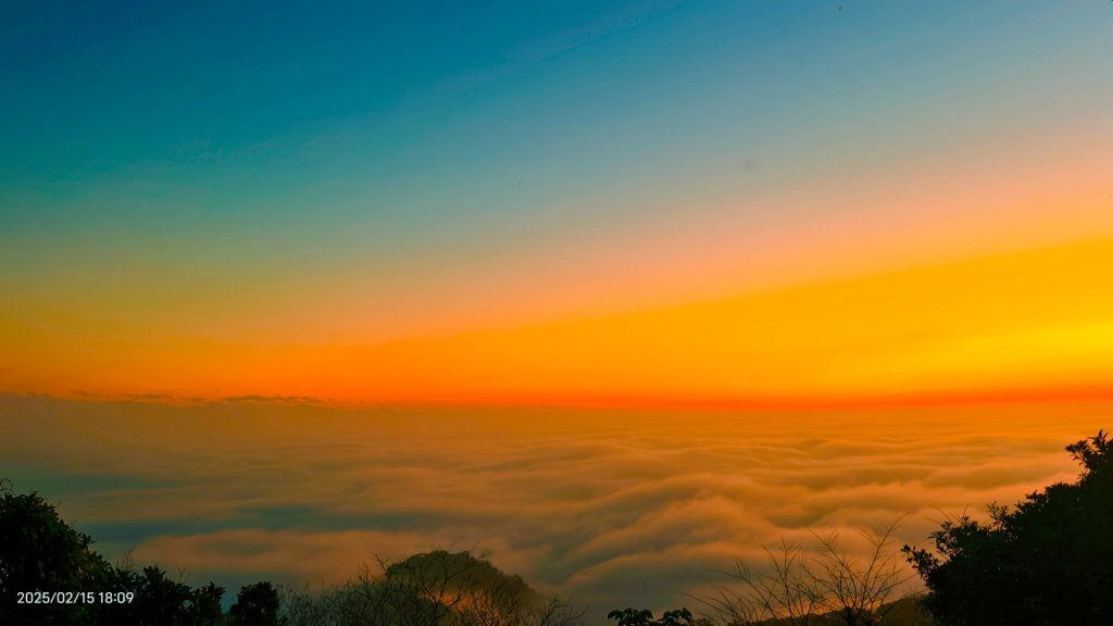 觀音山夕陽&琉璃光雲海&陽明山住六公園-中湖戰備道-小油坑&巴拉卡-于右任墓園琉璃光雲海_2713023