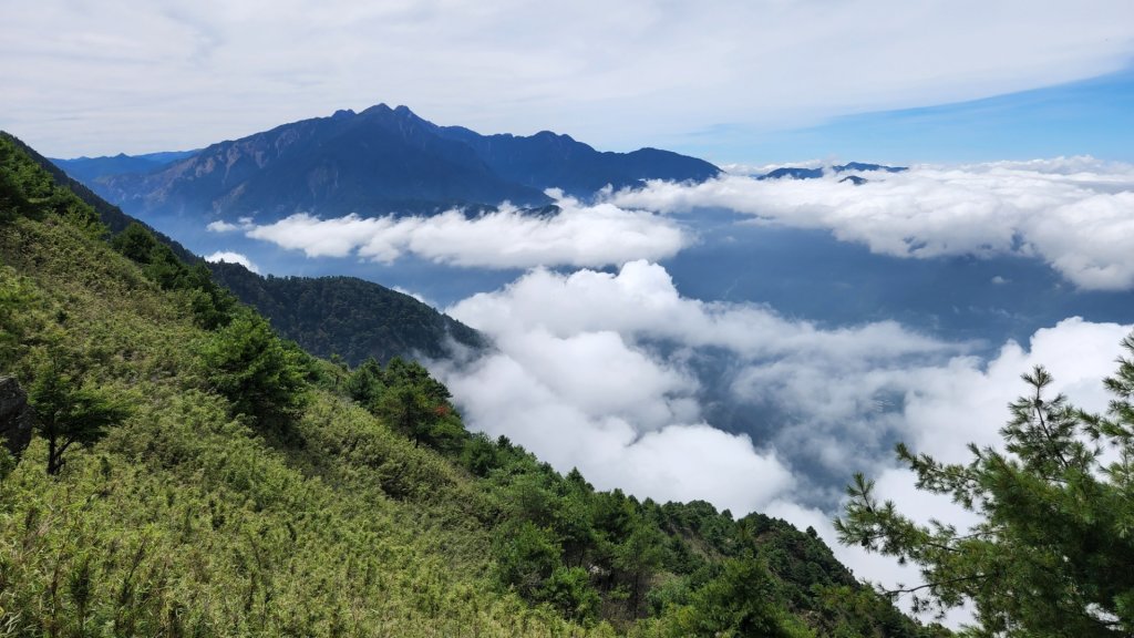 郡大山，郡大山北峰，望鄉山，白冷山，頭嵙山，黑山北峰，大坑4號步道，大坑3號步道，彰化挑水古道_1839049