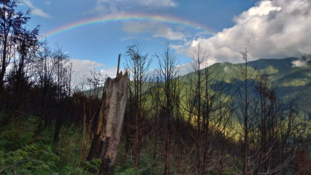羅馬縱走遇彩虹雲海_1144918