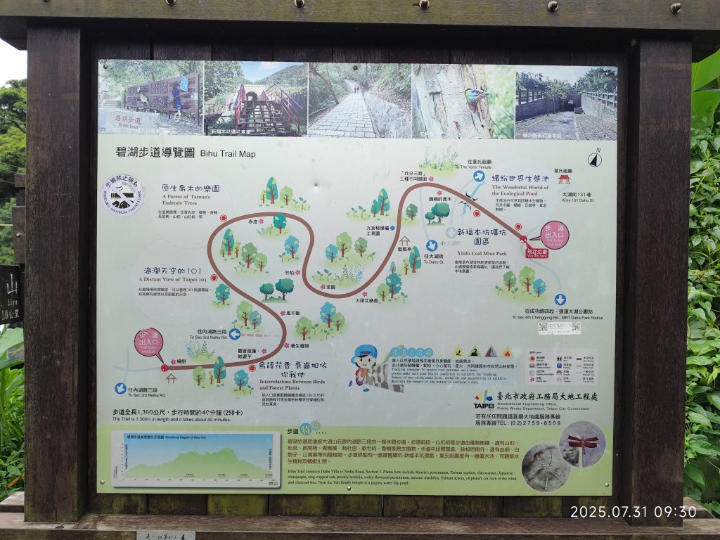 大湖公園→大溝溪生態治水園區→圓覺寺步道→圓覺瀑布→圓覺寺→鯉魚山步道【臺北大縱走 4、臺北健走趣】_2849085
