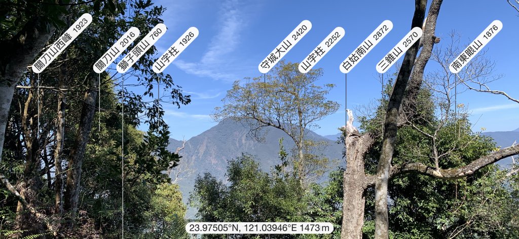 舊武界越山-橫屏山 帶狗散步慢慢走 大O型 2023/2/18_2039122