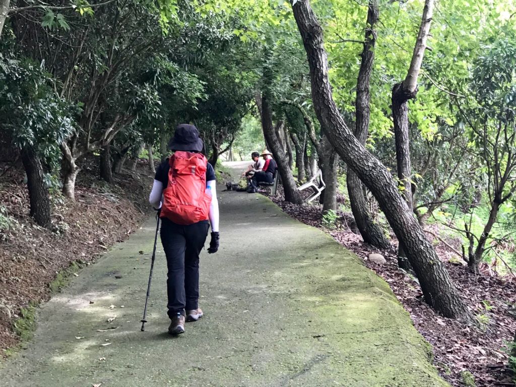 一江橋河堤道上三汀山_370414