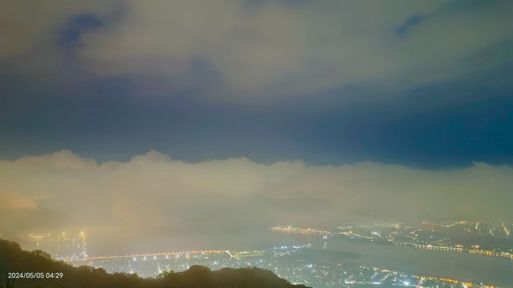 觀音山夜景琉璃光雲海&一彎血月5/5_2495658