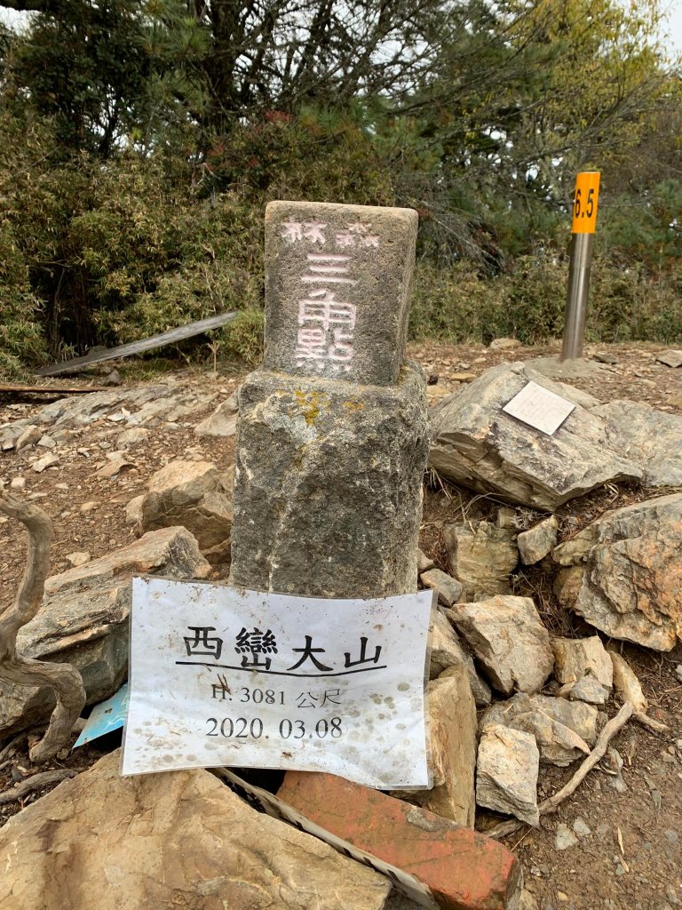 南投縣信義鄉西巒大山（百岳）封面圖