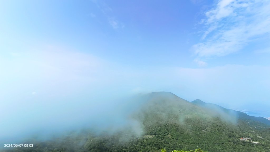 觀音忠實粉絲？觀音山晨曦日出火燒雲，0720小觀音西峰5/7&8_2497614
