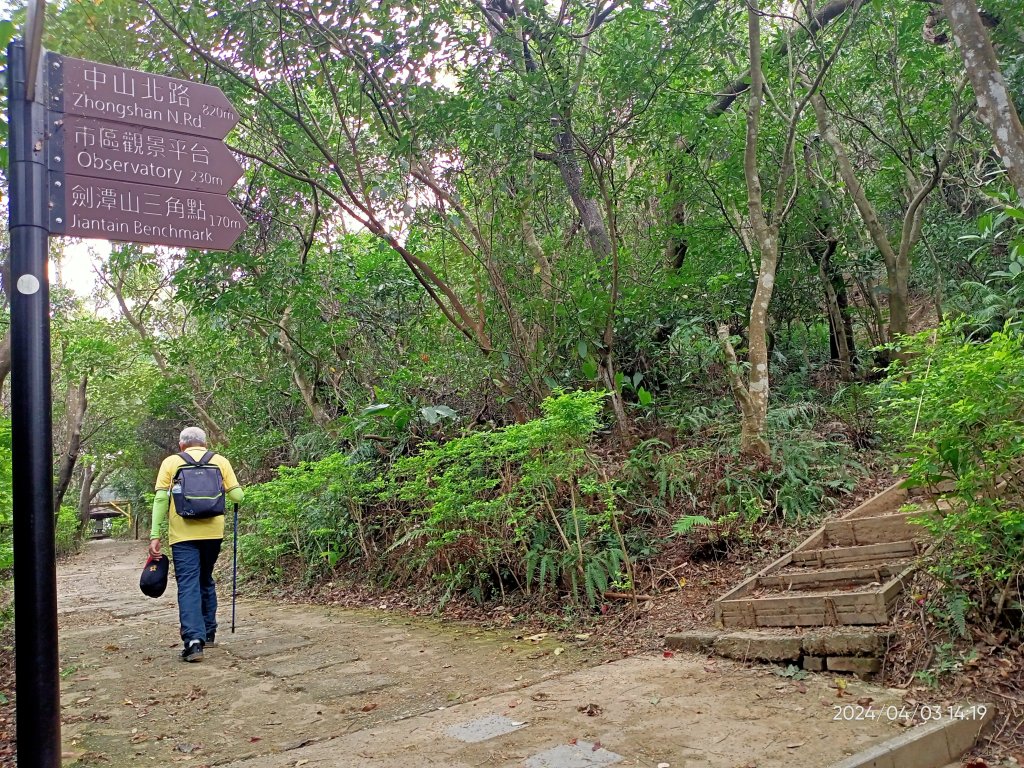 【臺北大縱走5 第二回合】碧山巖→忠勇山越嶺步道→金龍產業道路→圓明寺、鄭成功廟步道→文間山→劍潭山_2472459