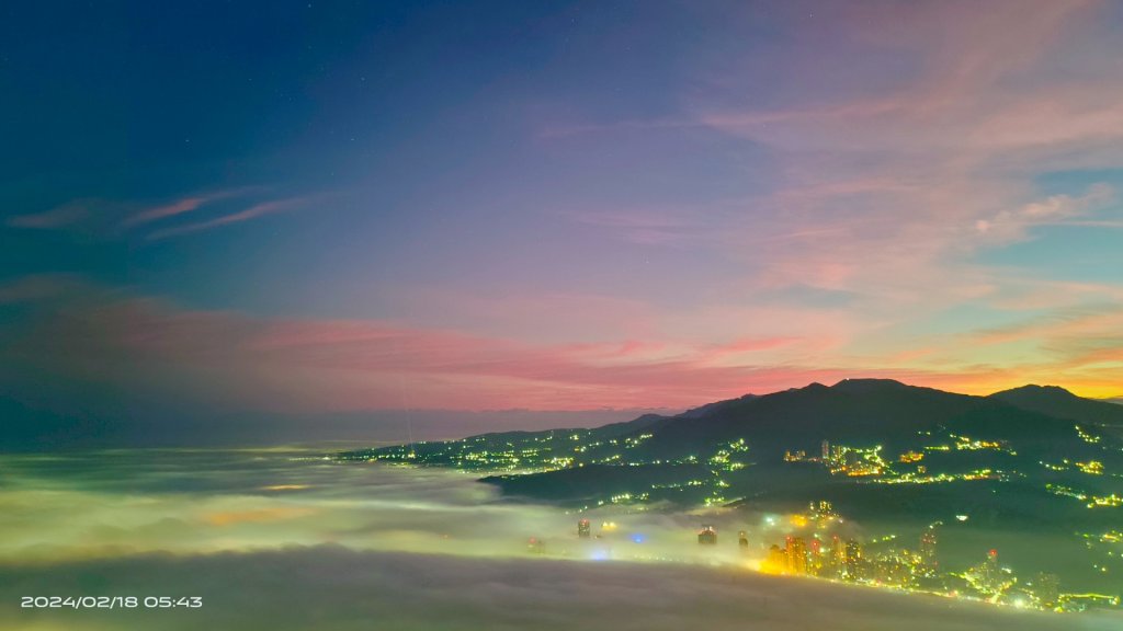 觀音山/硬漢嶺夜景琉璃光&火燒雲20240218 V.清透濾鏡特效修圖_2467777