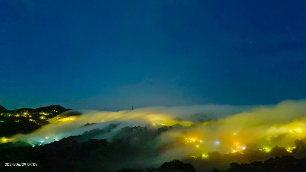 二格山 #夜景琉璃雲瀑 & #日出火燒雲 & #雲海流瀑 6/28&29_2537444
