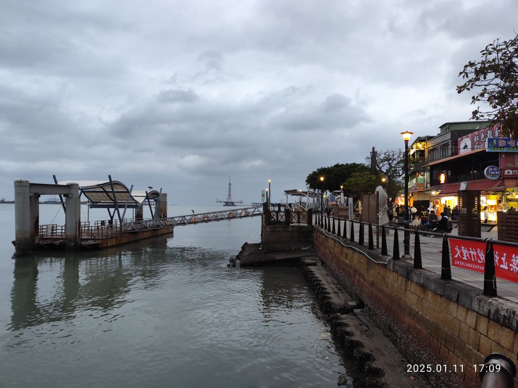 4-4 沙崙→望高樓遺址→清法滬尾戰役四部曲→公司田溪出海口、溪畔→淡海輕軌→淡水老街→內湖運動中心_2690312