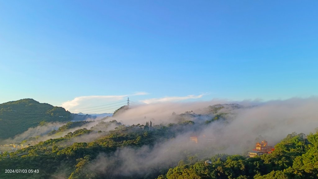 翡翠水庫壩頂星空月色 #琉璃雲海 &石碇二格 #雲瀑 7/3_2541382