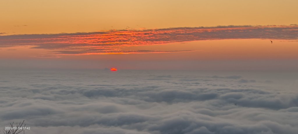 #觀音山 #雲海 #夕陽 #琉璃光 #天空之城 2/4_2993101