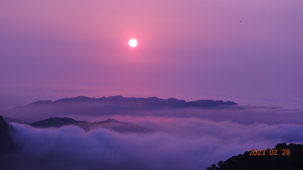 大湖薑麻園/雲洞山莊夕陽雲海2/28_2045654