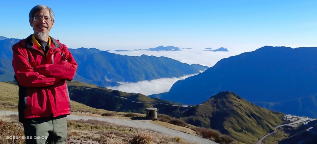 白色聖誕節-月圓雲海&殘雪，第九次合歡主東北峰單攻_2387760