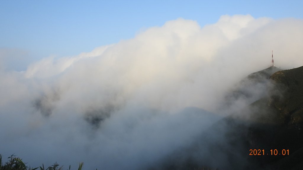 陽明山再見很滿意的雲瀑&觀音圈+夕陽，爽 !_1474974