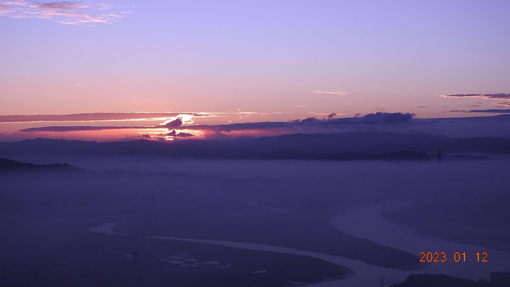 觀音山夜景/晨曦/日出&差強人意雲海&火燒雲_1991484