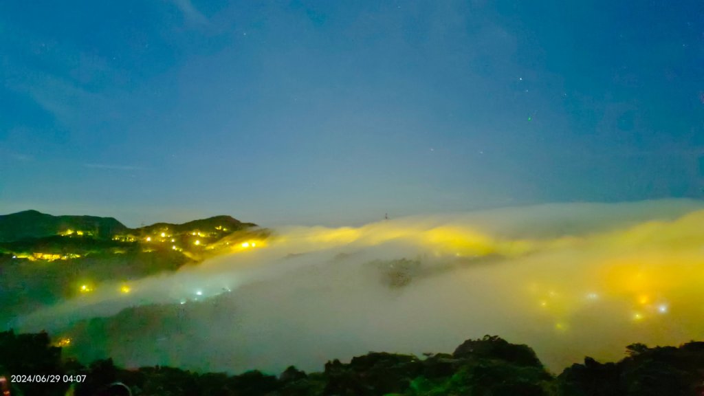 二格山 #夜景琉璃雲瀑 & #日出火燒雲 & #雲海流瀑 6/28&29_2537440