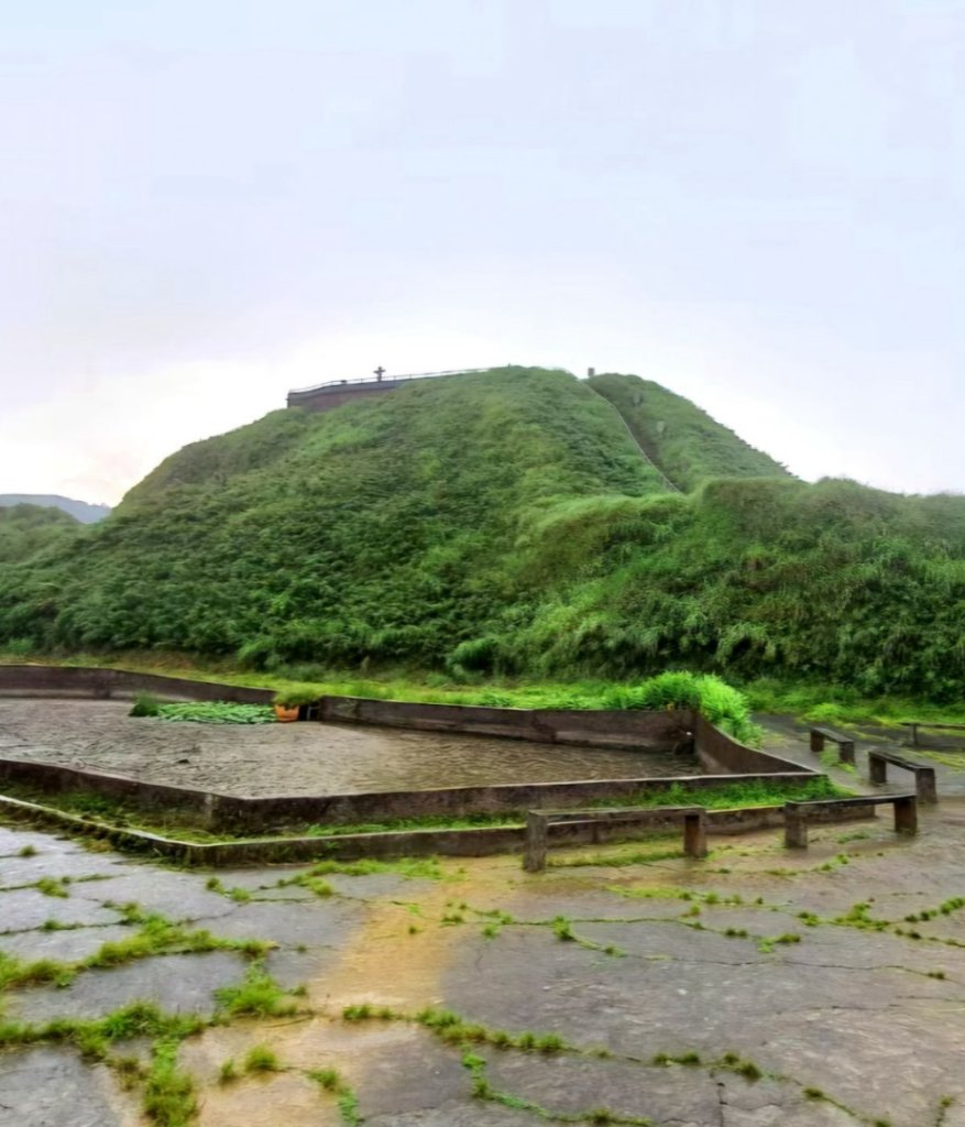 【中級山】宜蘭抹茶山（三角崙山），聖母登山步道，五峰旗瀑布_2741055