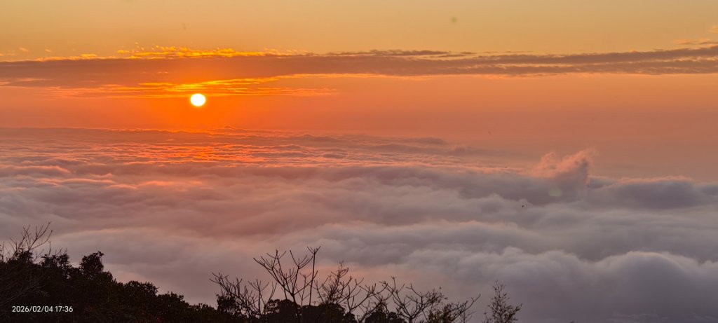#觀音山 #雲海 #夕陽 #琉璃光 #天空之城 2/4_2993073