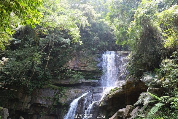 【南投。魚池】山林秘境之美景包場。澀水水上瀑布_1428442