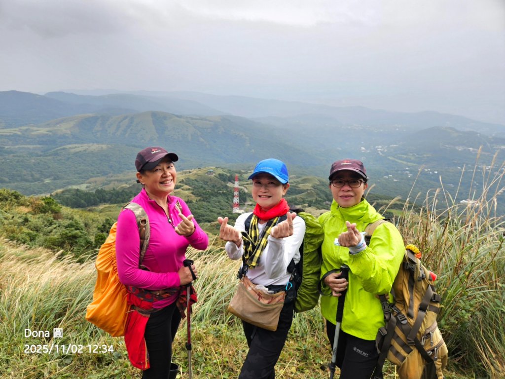 陽明東缺西縱走五連峰+小油坑山(H834m)_2929021