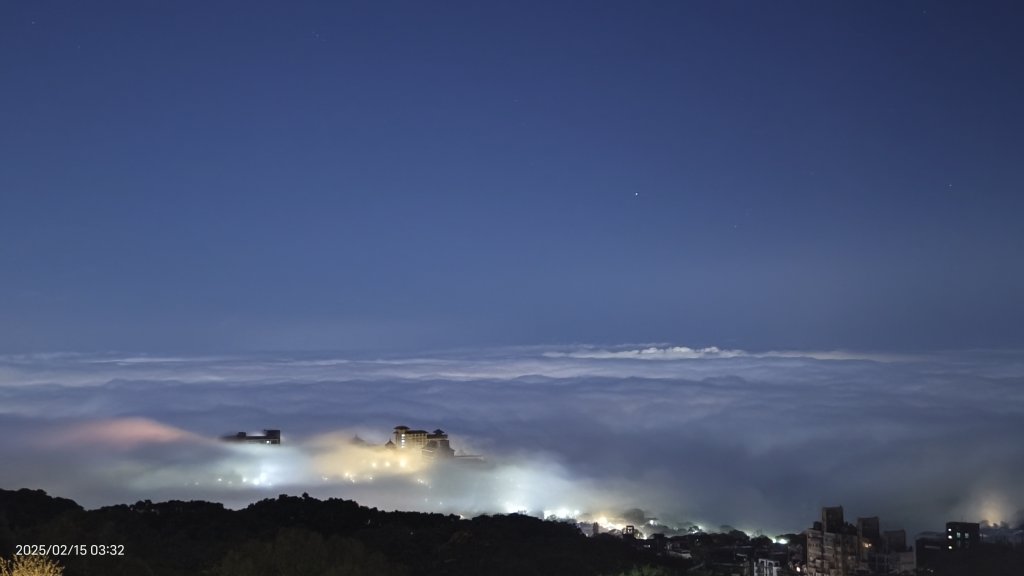 #大屯山 #琉璃光雲海 #月光雲海 #曙光雲海 #日出雲海 #天空之城 #住六公園 2/15_2712228