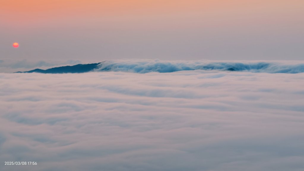 #馬那邦山 #夕陽 #雲海 #雲浪 3/8封面圖