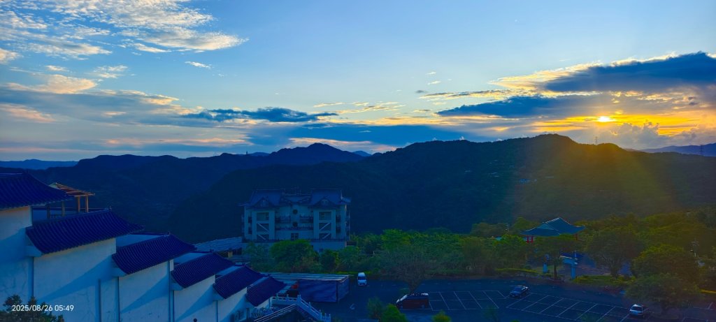 #新店四十份 #翡翠水庫壩頂 #日出 #雲海 #閃電 #漁人碼頭 #夕陽 #霞光 #月落 8/26_2871497