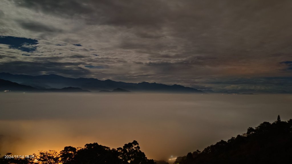 苗栗馬那邦/天然湖&薑蔴園 #星空月圓 #琉璃光雲海 #雲瀑 11/14_2647541
