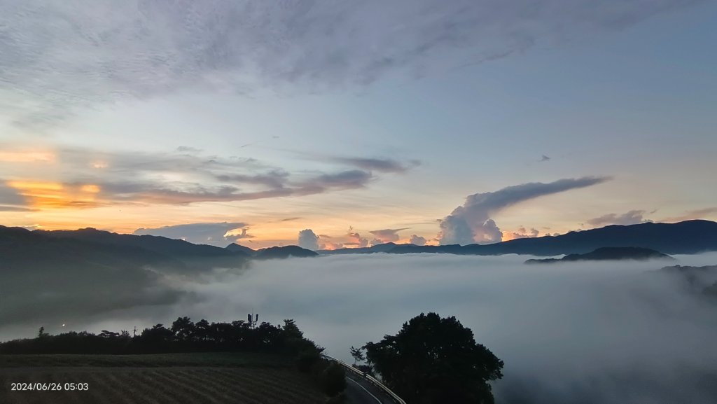 坪林趴趴走追雲趣 - 日出火燒雲雲海&觀音圈6/26 & 30_2535244