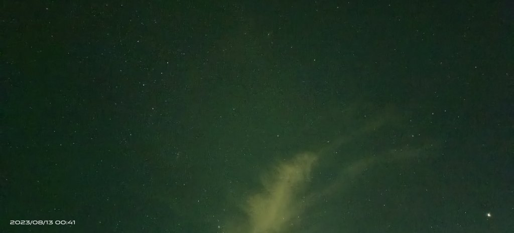 永遠看不膩的二格山藍天綠地雲海流瀑+日出火燒雲8/12&13陽明山流星雨夜空_2246616