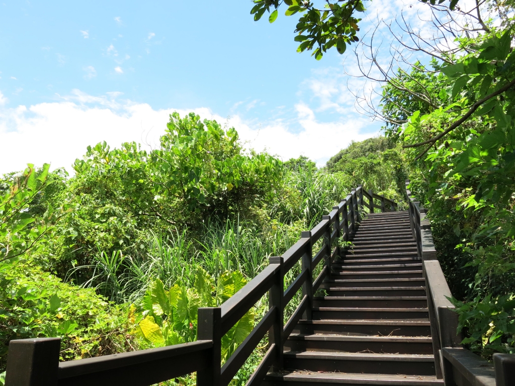 八斗子忘憂谷步道看海水正藍_54894
