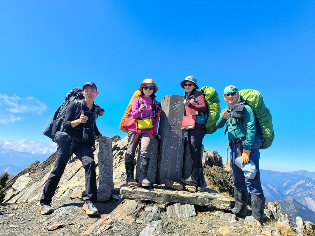 20240318 馬博8天縱走~第三天，秀姑巒山_2469857