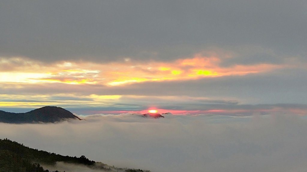 【阿里山私房景點】二萬平車站@夕陽 雲海_691571