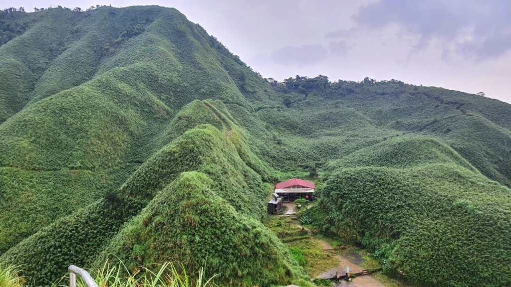 【中級山】宜蘭抹茶山（三角崙山），聖母登山步道，五峰旗瀑布_2741072