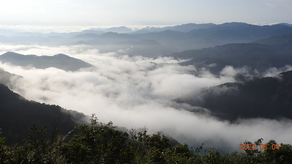 雲山水花鳥蝶-天龍國阿伯的日常5/4翡翠水庫壩頂日出&雲海_2140908