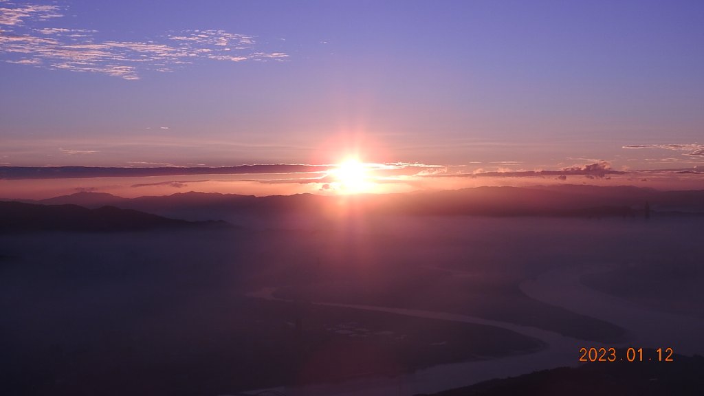 觀音山夜景/晨曦/日出&差強人意雲海&火燒雲_1991538