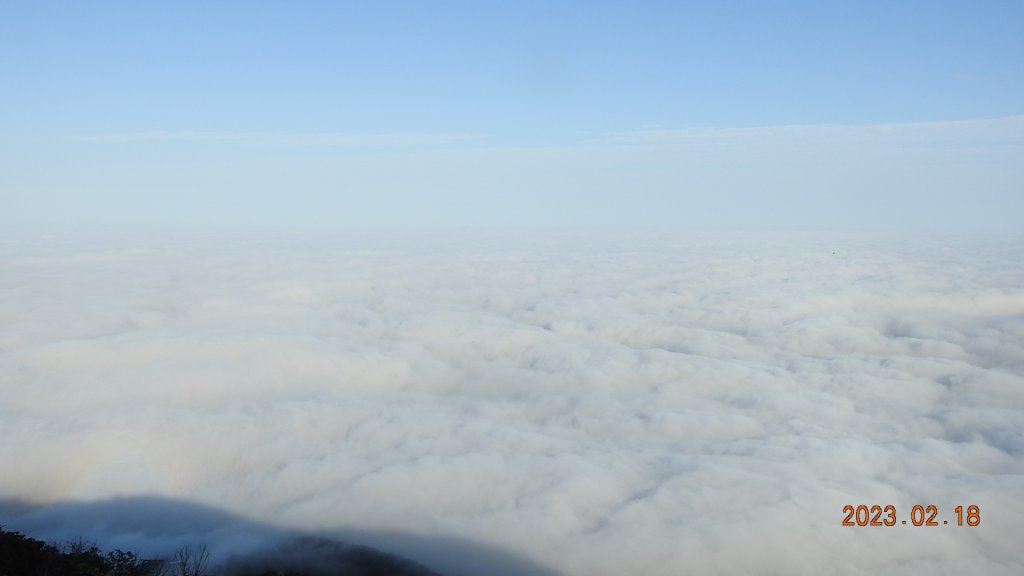 觀音山日出雲海+觀音圈+下弦月+曙光火燒雲&太平濱海步道晚霞海霧&琉璃光2/18_2035313