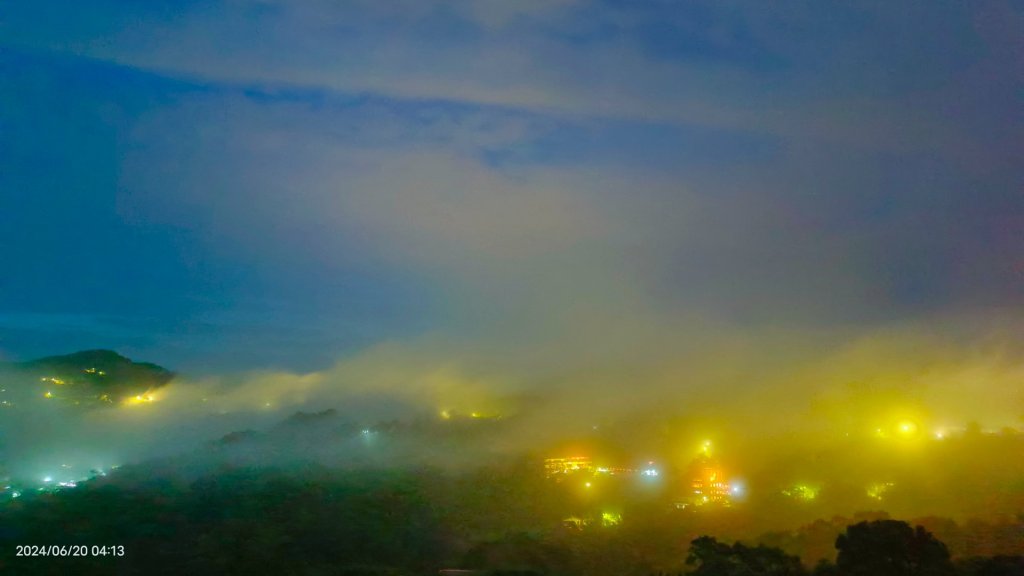 石碇趴趴走追雲趣-夜景雲瀑&日出&藍天雲瀑6/20 #雲瀑 #縮時攝影_2530779