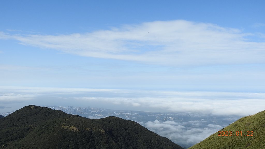 大年初一陽明山滿滿的日出雲海&水淹金山寺/天空之城，媲美20220127_2002293