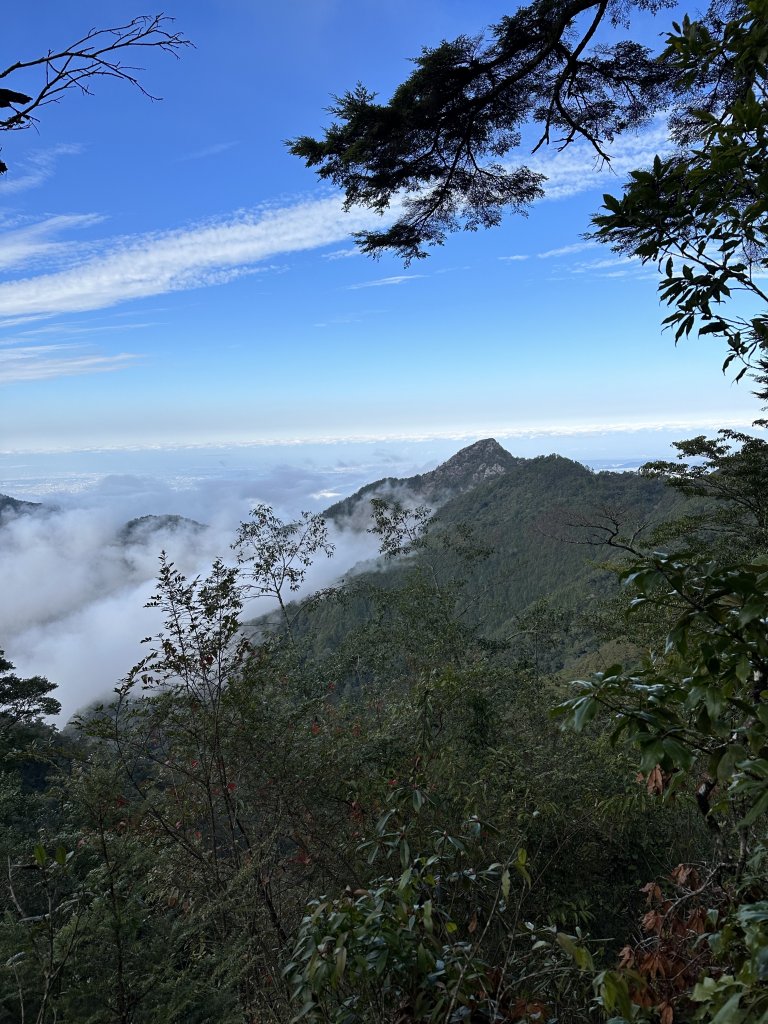 秋天的饗宴～鳶嘴山雲海＋稍來山楓葉_1965501