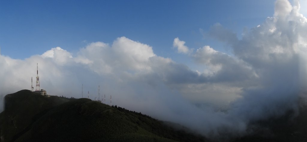 陽明山再見很滿意的雲瀑&觀音圈+夕陽，爽 !_1474894