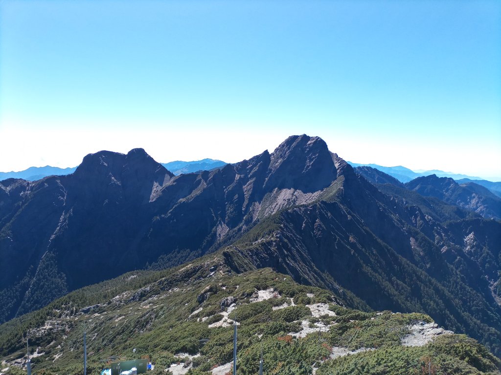 走向玉山北峰就為了一窺主峰全貌_1947864