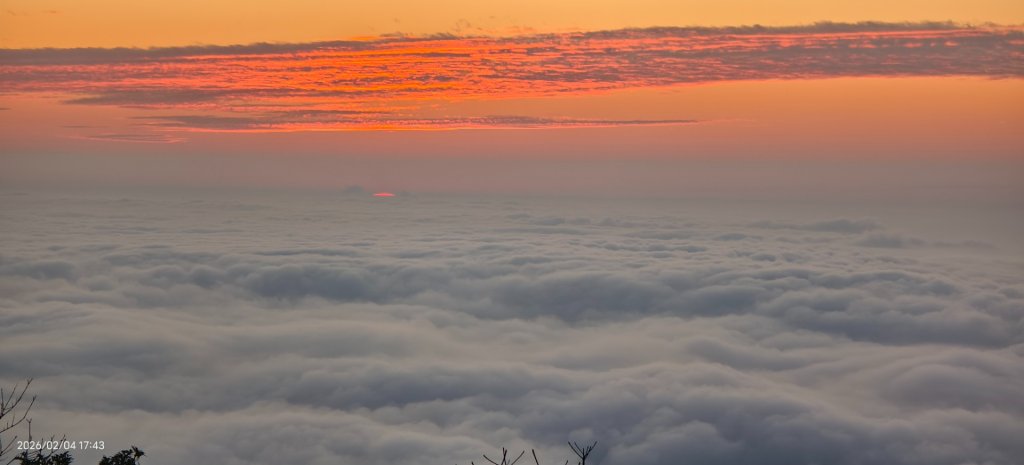 #觀音山 #雲海 #夕陽 #琉璃光 #天空之城 2/4_2993105