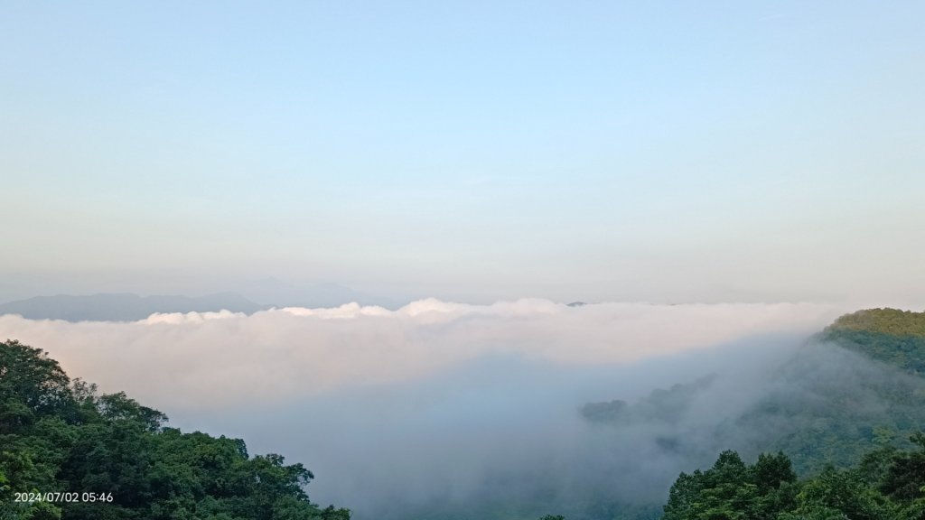 石碇趴趴走追雲趣 - 夜景 #琉璃光雲海流瀑 & 曙光火燒雲 & 藍天 #雲海流瀑 7/1&10_2540464