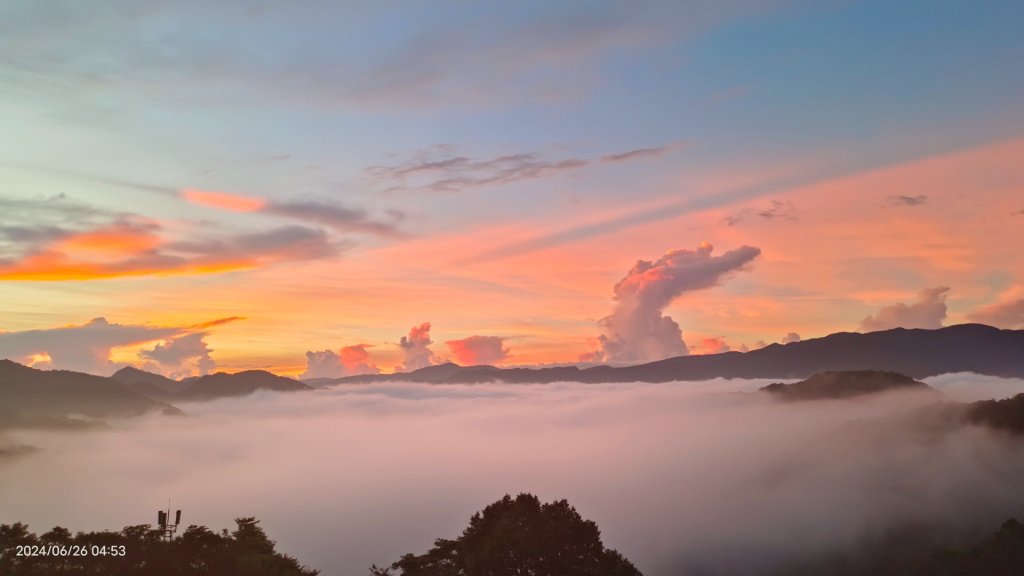 坪林趴趴走追雲趣 - 日出火燒雲雲海&觀音圈6/26 & 30_2535241
