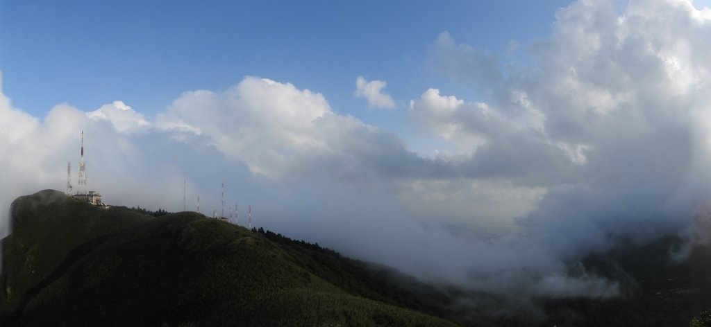 陽明山再見很滿意的雲瀑&觀音圈+夕陽，爽 !_1474896